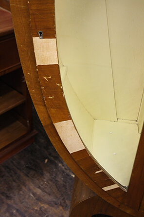 interior cabinet damage