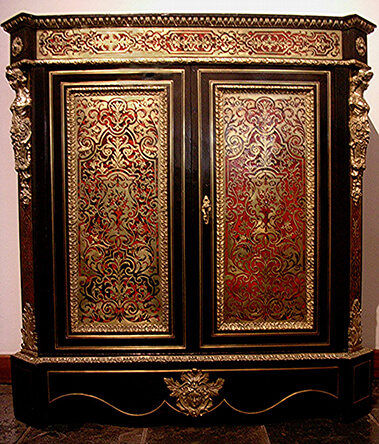 restored boule cabinet