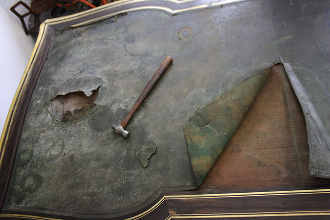 ebony library table 1